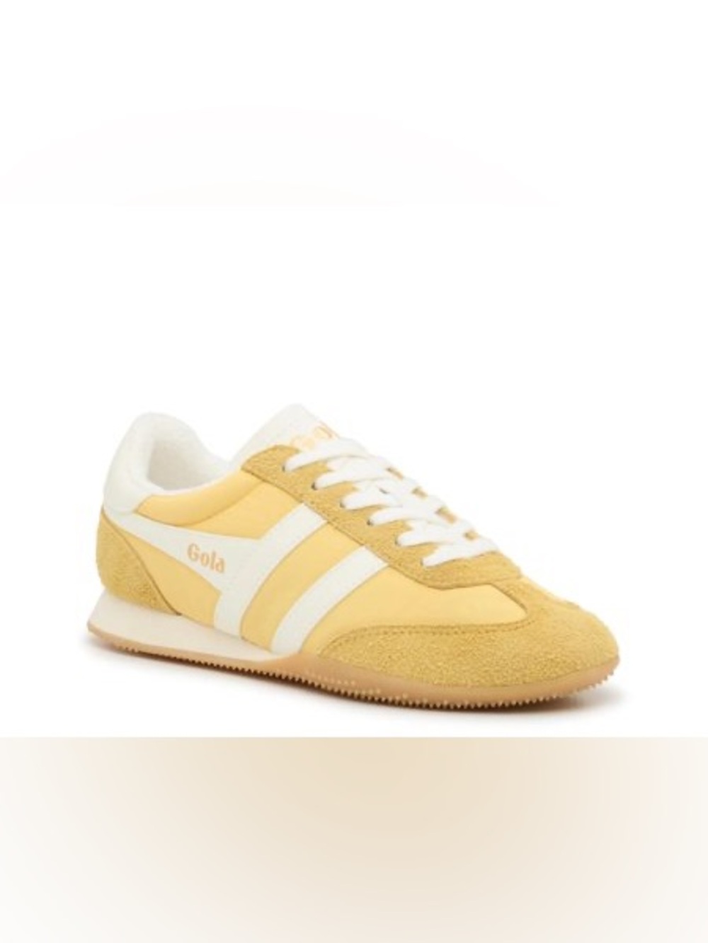 Gola Sprinter Women's Sneaker - Yellow & White